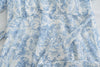 Toile Wrap Dress 暈染印花疊領連身裙/ DS9970