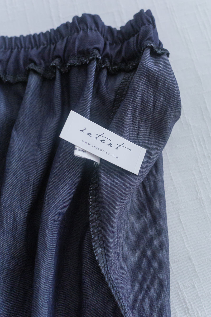 Denim Skirt 輕盈隨性牛仔色A字裙/ SK8901 (pre-order 8月25截單)