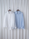 Comfort Stripe Shirt 防皺觸感輕透立體條紋襯衫/ BU9115