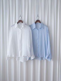 Comfort Stripe Shirt 防皺觸感輕透立體條紋襯衫/ BU9115