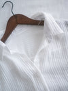 Comfort Stripe Shirt 防皺觸感輕透立體條紋襯衫/ BU9115