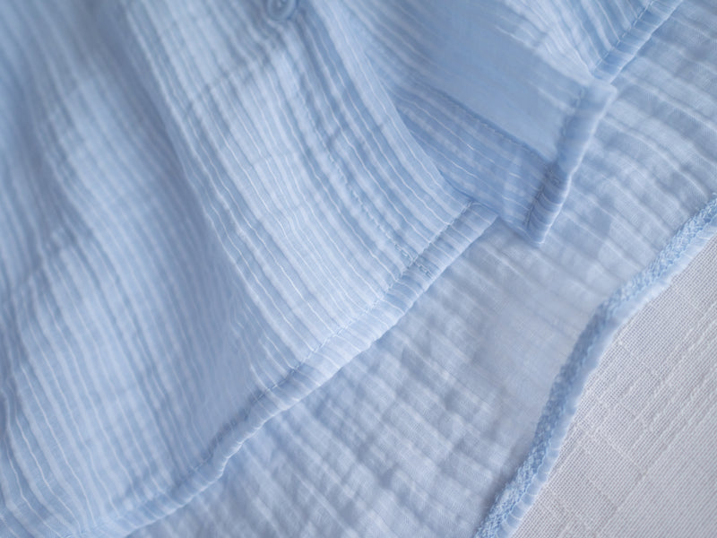 Comfort Stripe Shirt 防皺觸感輕透立體條紋襯衫/ BU9115