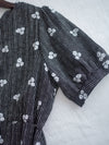 Cloud Floral Dress 雲朵感印花條紋連身裙/ DS9979 (pre-order 8月25截單)