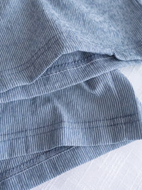 French Stripe Pants 防皺舒適透氣壓紋闊腿褲/ PT8467 (pre-order 8月25截單)