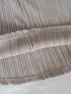 Pleated Shiny fishtail skirt 微光澤飄逸魚尾細褶長裙/ SK8908 (pre-order 9月7日截單)