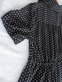 Rhombus Dress  菱形印花雪紡隨性口袋連身裙/ DS9987 (pre-order 9月7日截單)