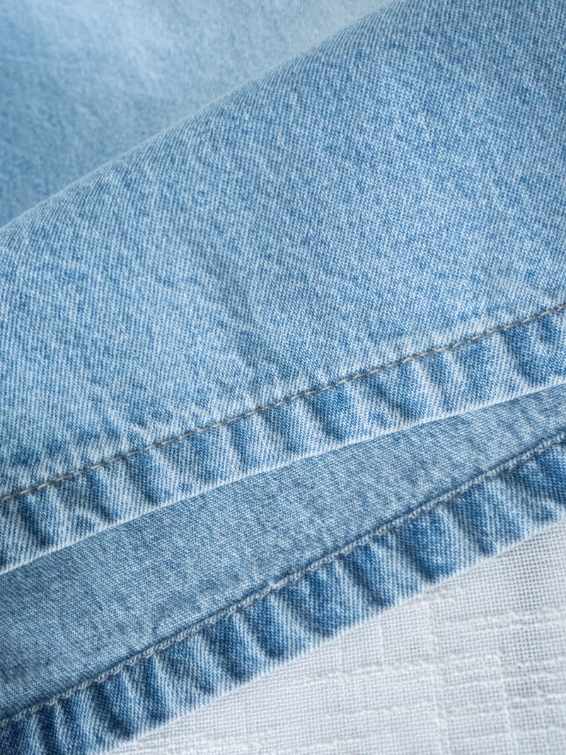Baggy denim shorts 百搭寬鬆洗水牛仔短褲/ PT8469