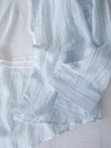Sheer Stripe Shirt 輕透條紋微V領吊帶襯衫套裝/ BU9116 (Pre-order 淡黃條紋 9月7日截單)