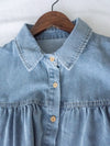 Denim Layers Top 層次牛仔短袖上衣或外套/ TP9182 (pre-order 9月7日截單)