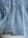 Denim Layers Top 層次牛仔短袖上衣或外套/ TP9182 (pre-order 9月7日截單)