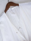 Wrap Dress 舒適顯瘦疊領綁帶修腰連身裙/ DS9985
