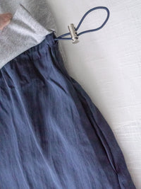 Ruffle Waist Dress 彈性橡筋Ruffle腰線拼接連身裙/ DS9986