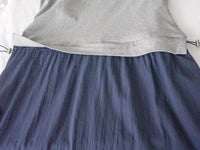 Ruffle Waist Dress 彈性橡筋Ruffle腰線拼接連身裙/ DS9986