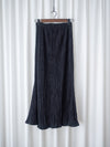 Pleated Shiny fishtail skirt 微光澤飄逸魚尾細褶長裙/ SK8908 (pre-order 9月7日截單)
