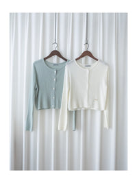 Embroidered Love Cardigan 金屬字母針織開衫或上衣/ TP9184