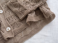 Airy Crochet Cardigan 輕織鏤空線衫/ TP9185
