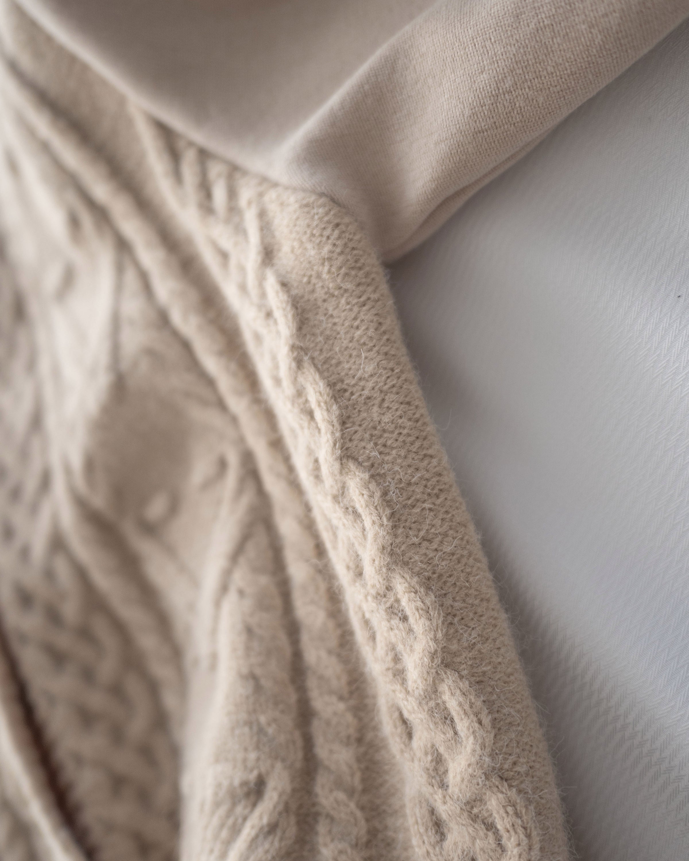 Braid Dress 麻花紋針織背心假兩件連身裙/ DS1025