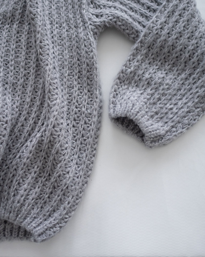 Knit Cardigan 百搭垂感織紋輕便外套/ CD8153