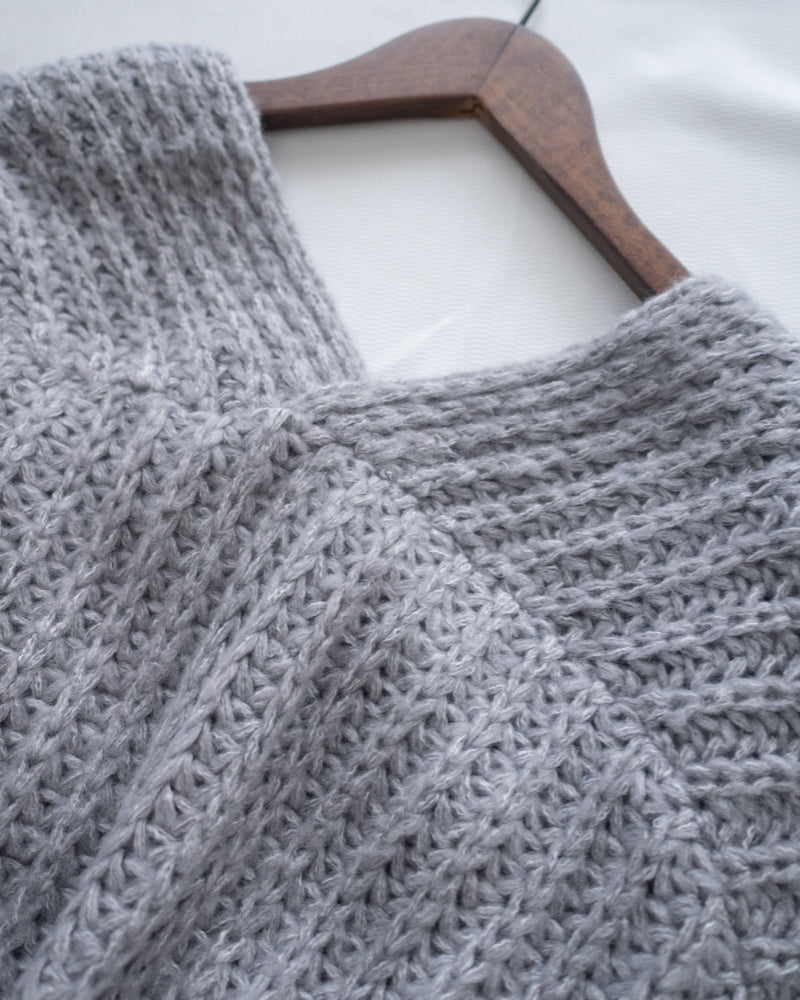 Knit Cardigan 百搭垂感織紋輕便外套/ CD8153