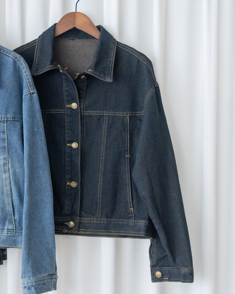 Denim Jacket 簡約隨性牛仔外套 / JK8129