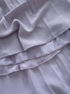 Lavender Pleated Dress 淡薰衣草搖曳波浪百褶連身裙 / DS1032