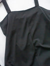 Square Neck Vest Dress 隨性輕優雅平領口吊帶裙/ DS1030