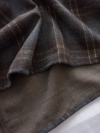 Check Set 後交叉帶吊帶格紋連身裙 （一Set兩件）/SE8096