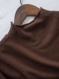 Check Set 後交叉帶吊帶格紋連身裙 （一Set兩件）/SE8096