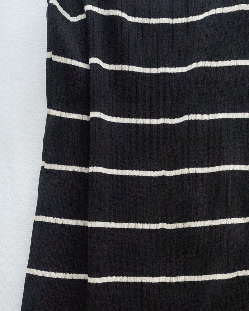 Stripe Set 直身顯瘦連外套條紋套裝 / SE8098