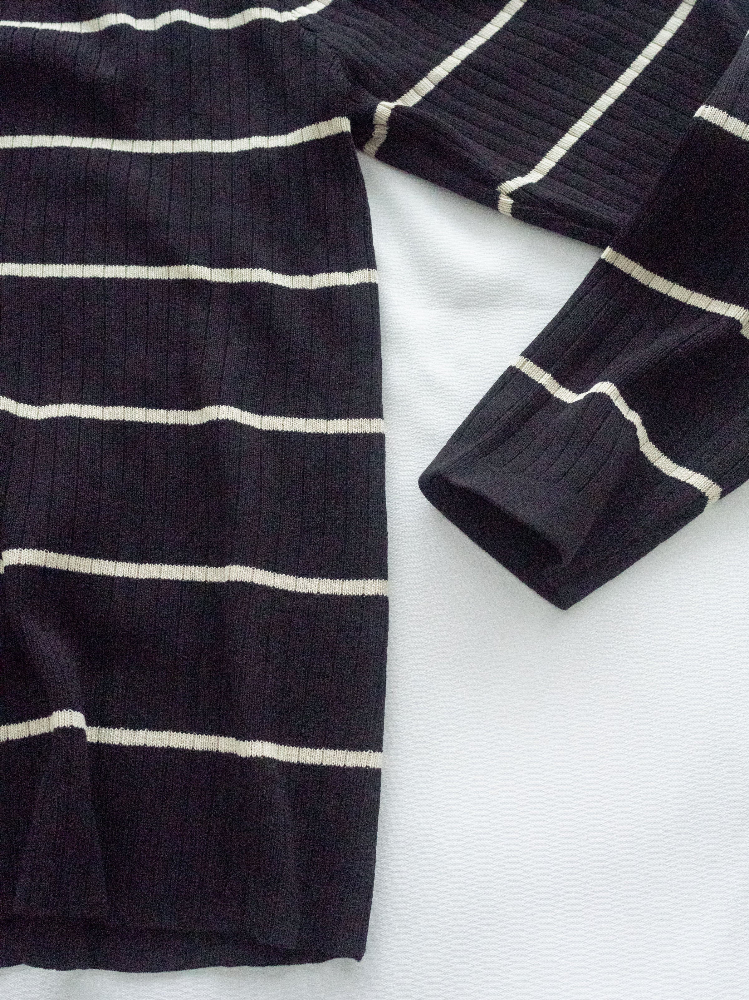 Stripe Set 直身顯瘦連外套條紋套裝 / SE8098