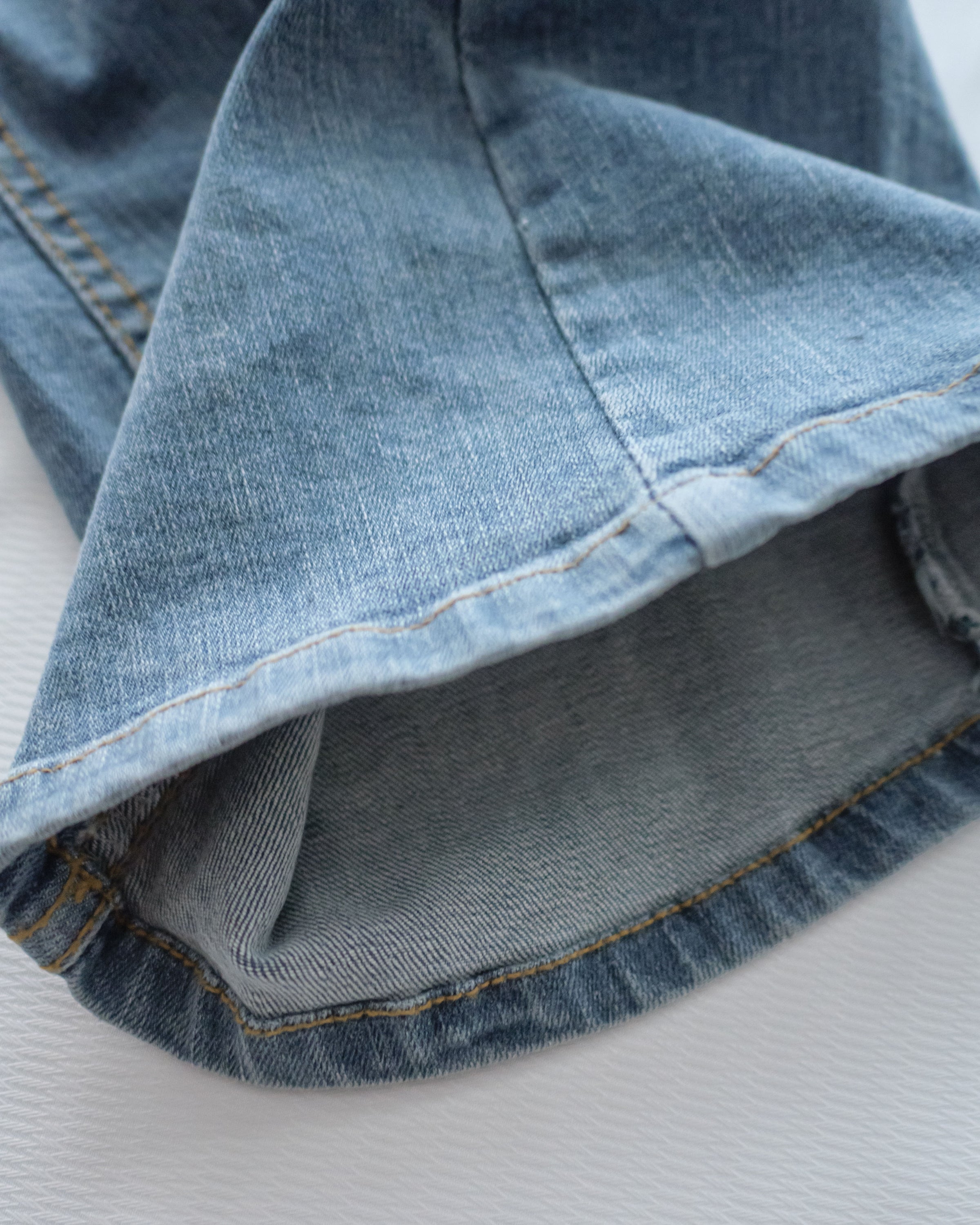 Denim Jean 彈性微喇叭顯瘦牛仔褲 / PT9473 (pre-order)