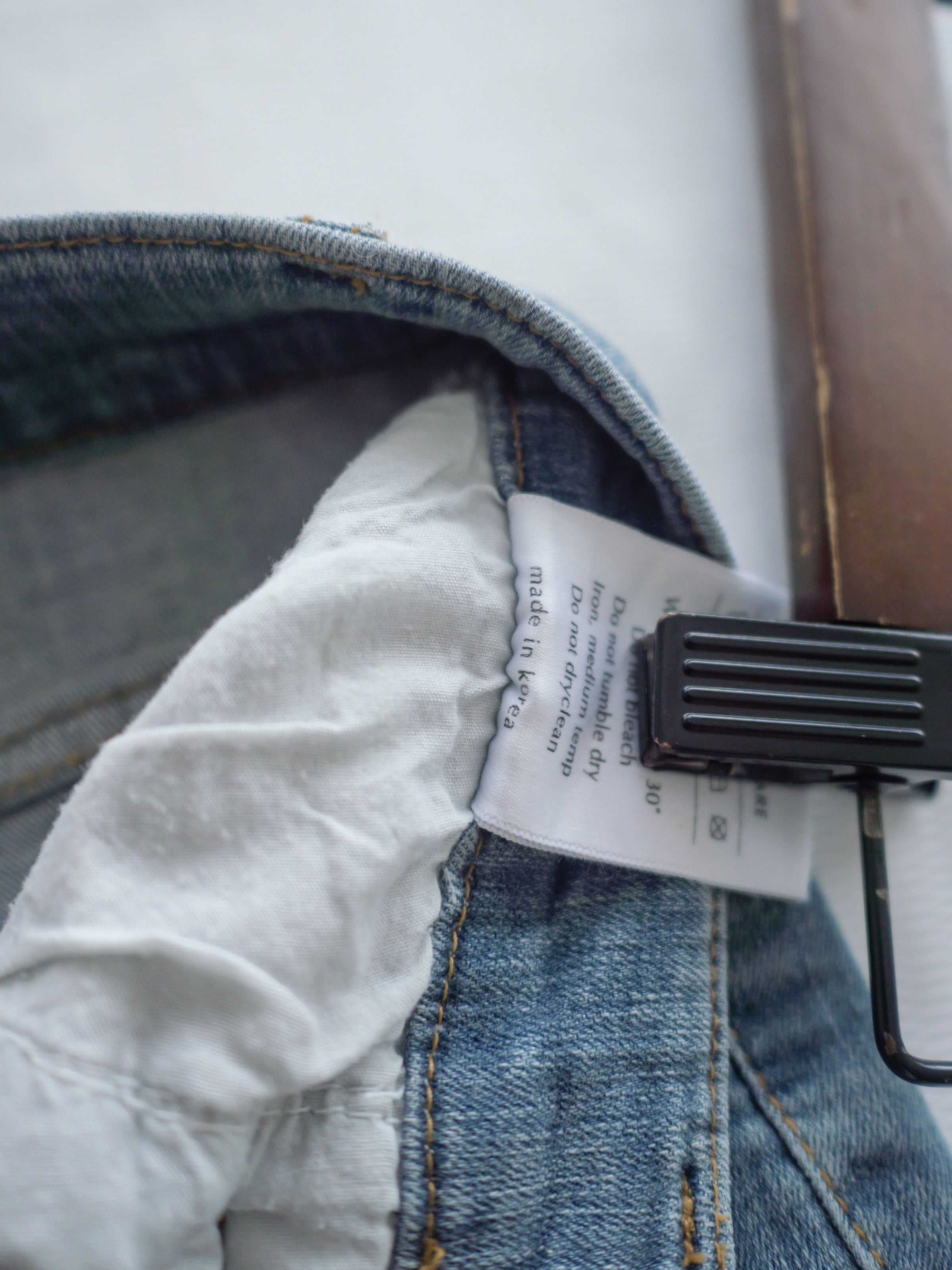 Denim Jean 彈性微喇叭顯瘦牛仔褲 / PT9473 (pre-order)