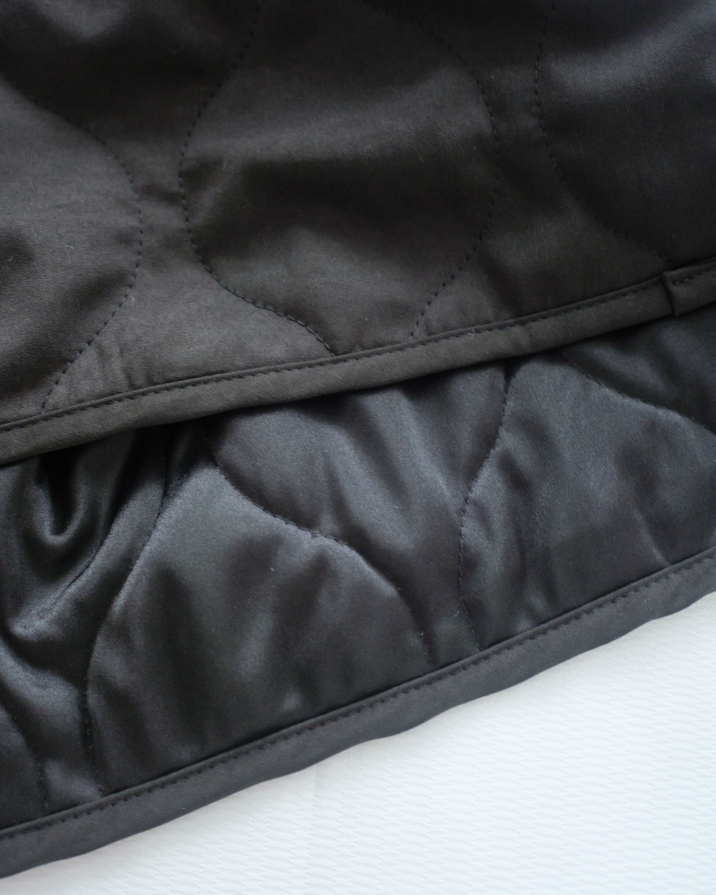 Cotton-padded Dress 黑色夾棉輕保暖A形背心裙/ DS1041