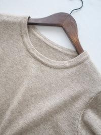 Soft Knit Dress 簡約日常立體線條設計裙/ DS1043