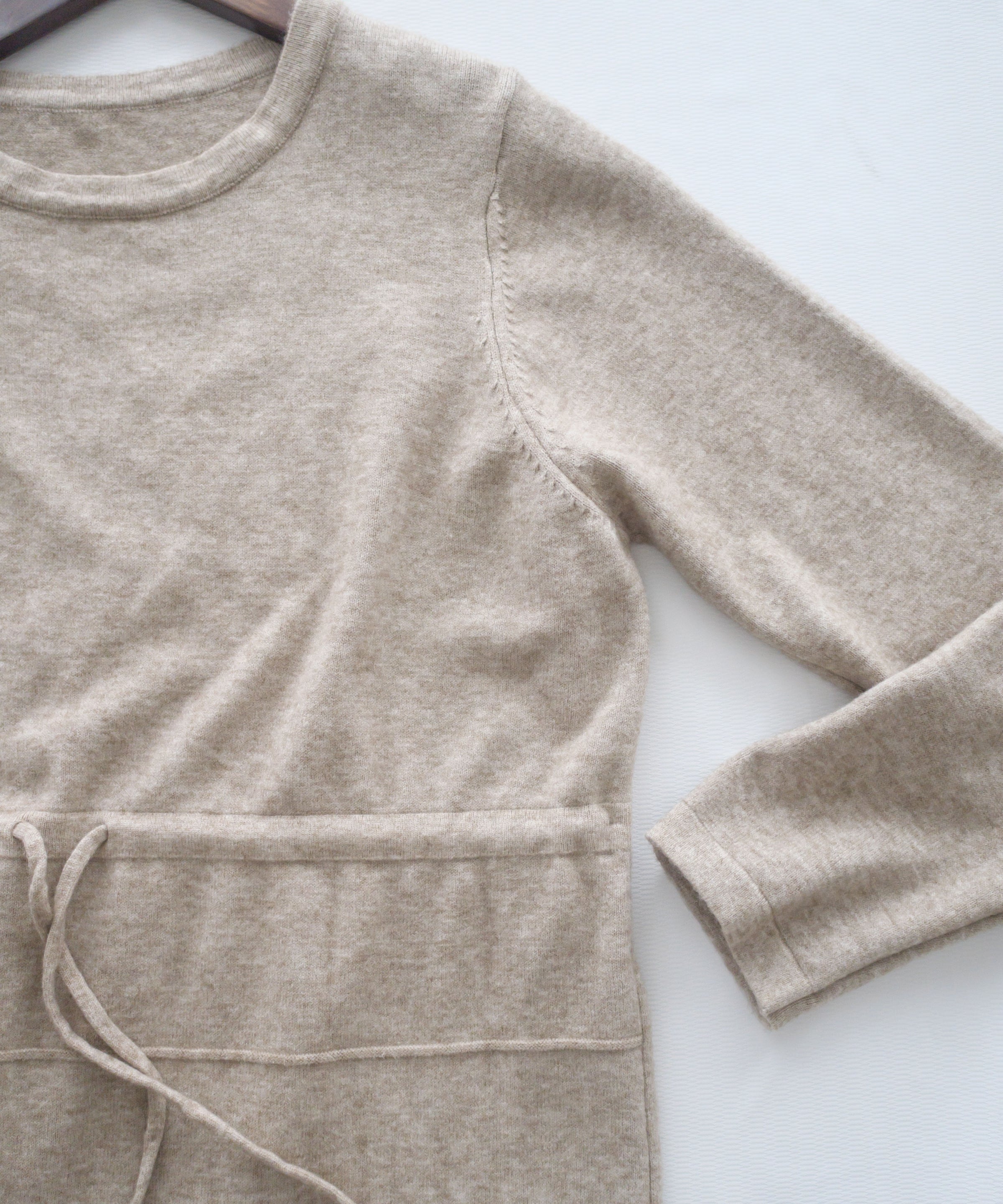 Soft Knit Dress 簡約日常立體線條設計裙/ DS1043