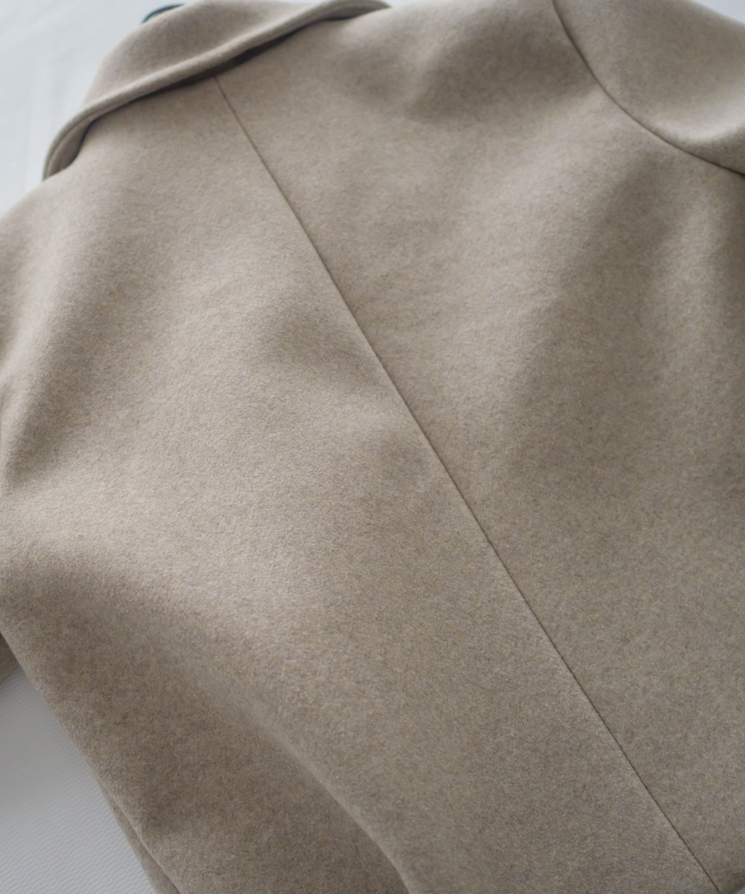 Blazer Coat 輕巧混毛呢斜形口袋大衣外套 / JK8130