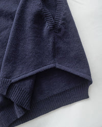 Stripe Shirt Set 不規則下擺針織背心條紋襯衫套裝/ SE9087