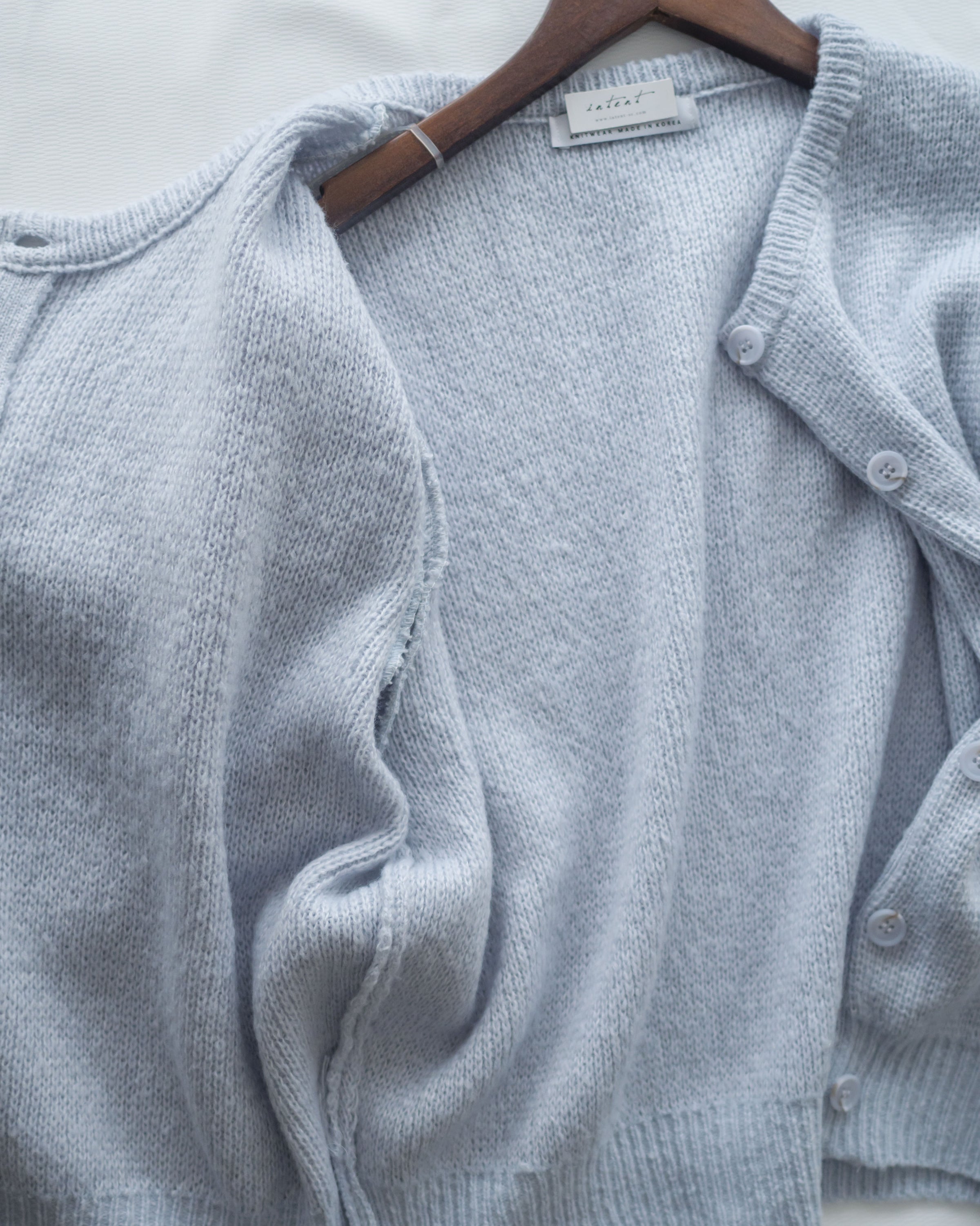Mixed Knit Cardigan 綿綿顆粒感混毛針織外套或上衣/ CD8154
