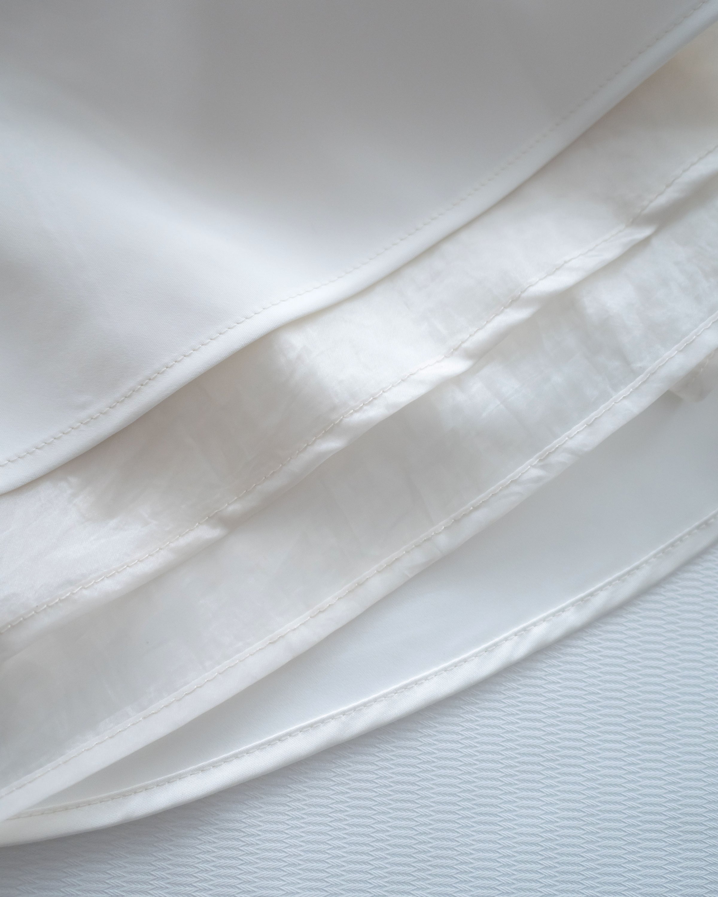 Champaign Skirt 香檳光澤拼紗彈性傘魚尾半裙 /SK8922