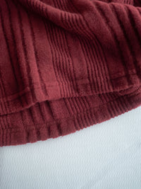 Off Collar Top 領口設計側車褶上衣/ TP9202