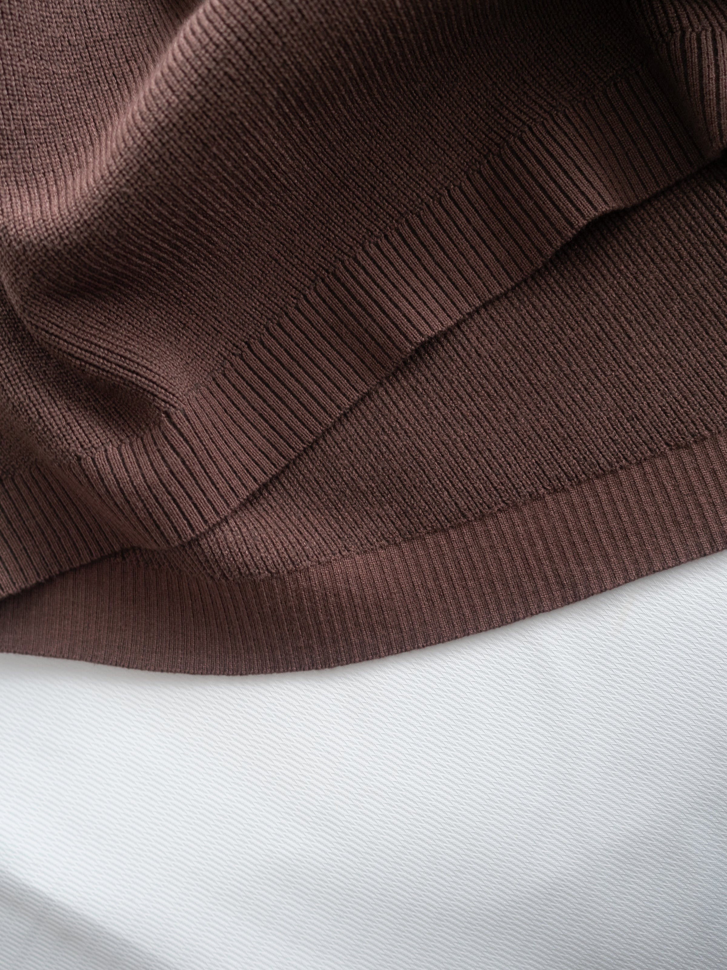 Brown Set 同色系針織背心百褶裙套裝（配送腰帶）/ DS1052