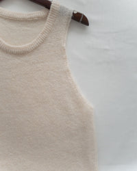 Vest Knit Set 軟糯毛絨背心上衣兩件式/ SE8103