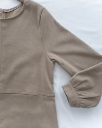 Charlotte Dress 內絨毛後置式雙口袋連身裙/ DS1056