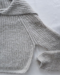 Sophie Knit Top 親膚針織大翻領V領上衣/ KT8193 (pre-order white)