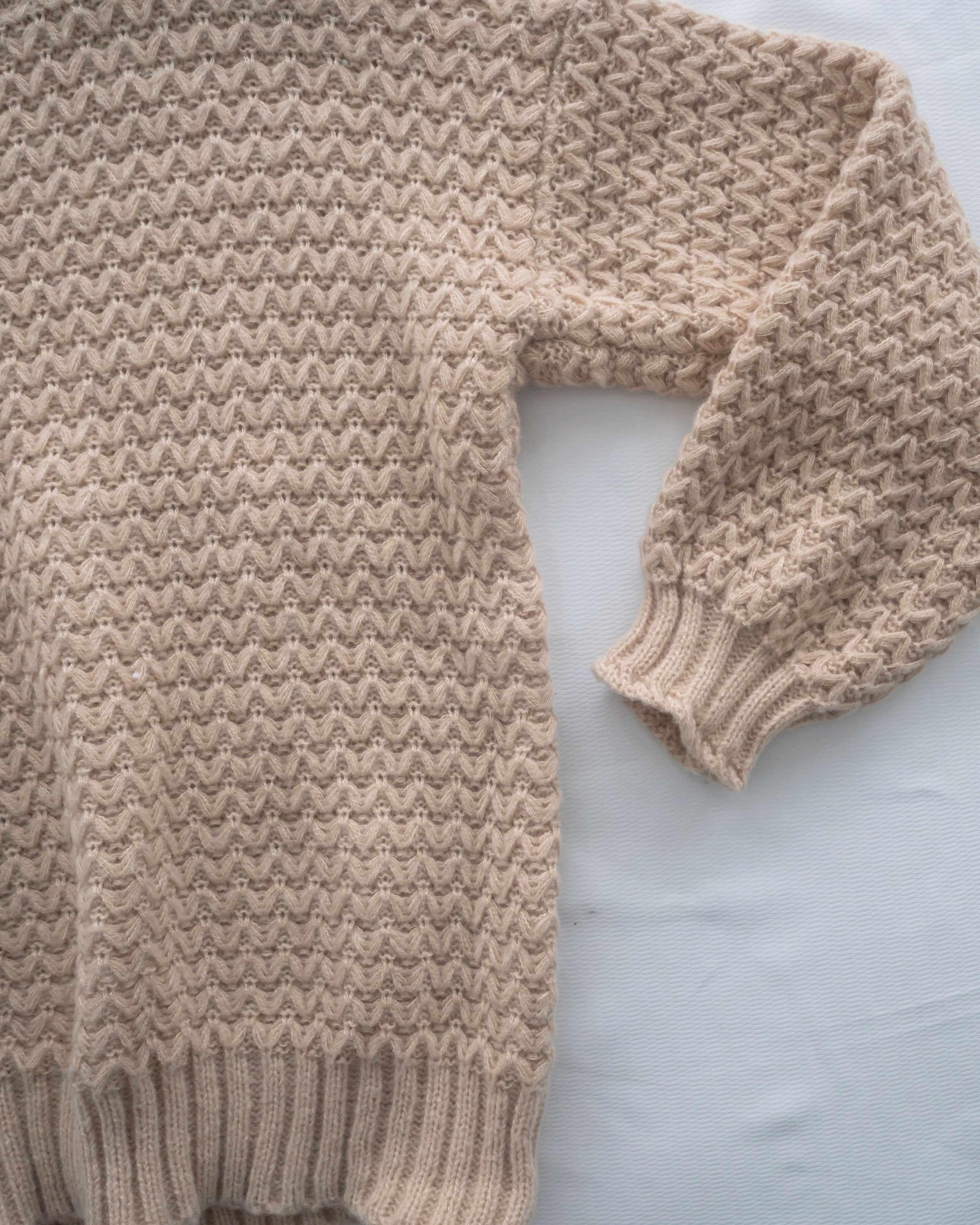 Knit Sweater Chain Bag Set 同織紋鎖鏈小包圓領針織衣套裝/ SE8105