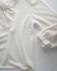 Snowy Top 軟糯領口蝴蝶結上衣/ TP9206 (pre-order 2月5日截單)