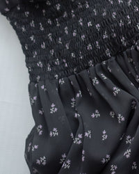 Star Floral Dress 雪紡星花木耳邊修腰連身裙/ DS1064 (Pre-order 2月5日截單)