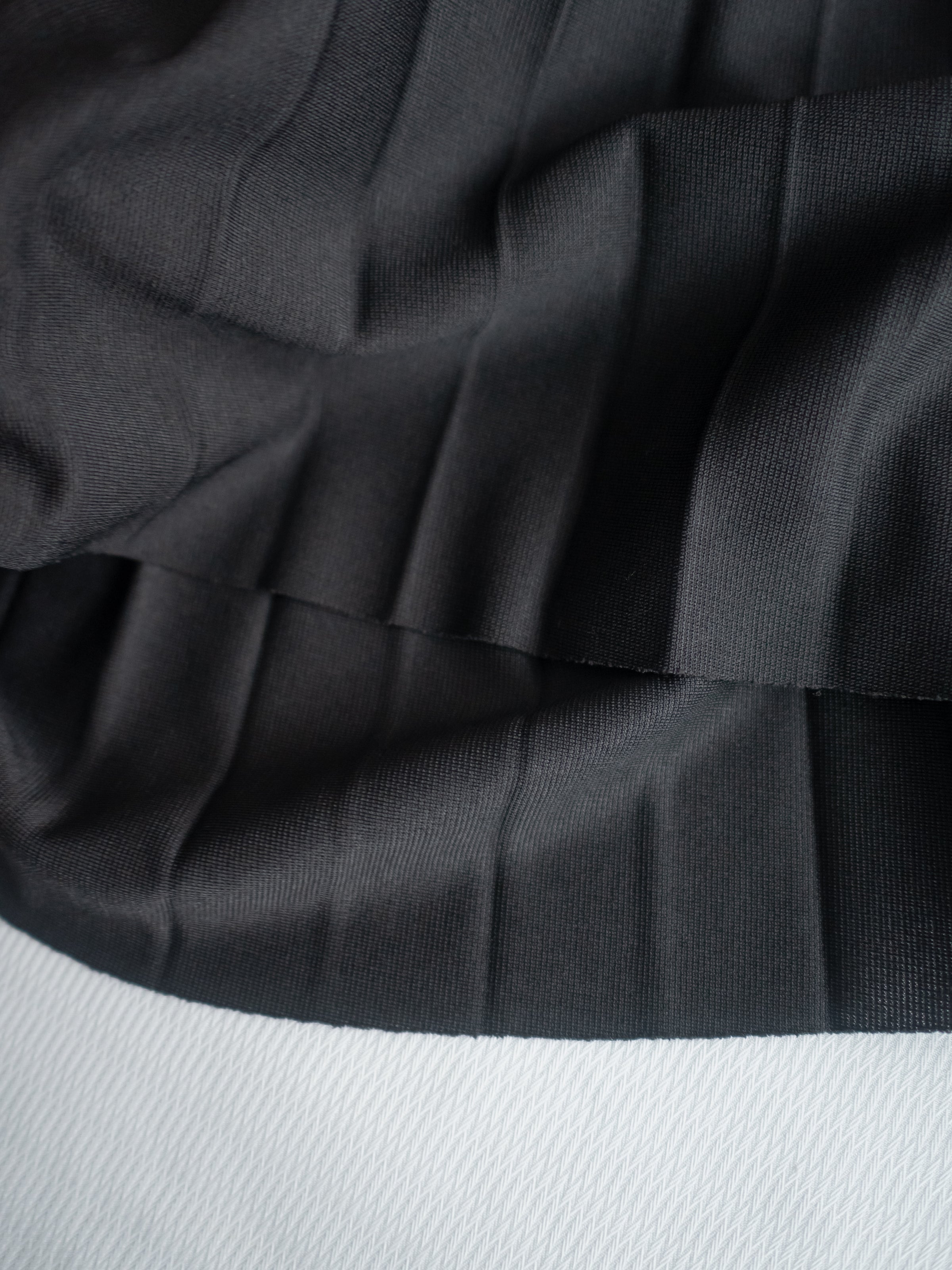 Pleated Cardigan Dress 小香風拼色針織外套假兩件百褶長裙/ DS1067 (pre-order 2月5日截單)