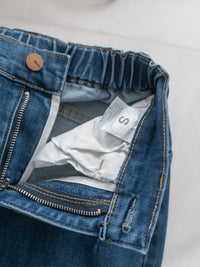 Stretch Barrel Jeans 全彈性修身弧形牛仔褲/ PT8475