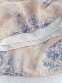 [Style 3] Pastel Watercolor Floral Dress 暈染水彩顯瘦印花長裙/ DS1075（優惠至 2月13日）